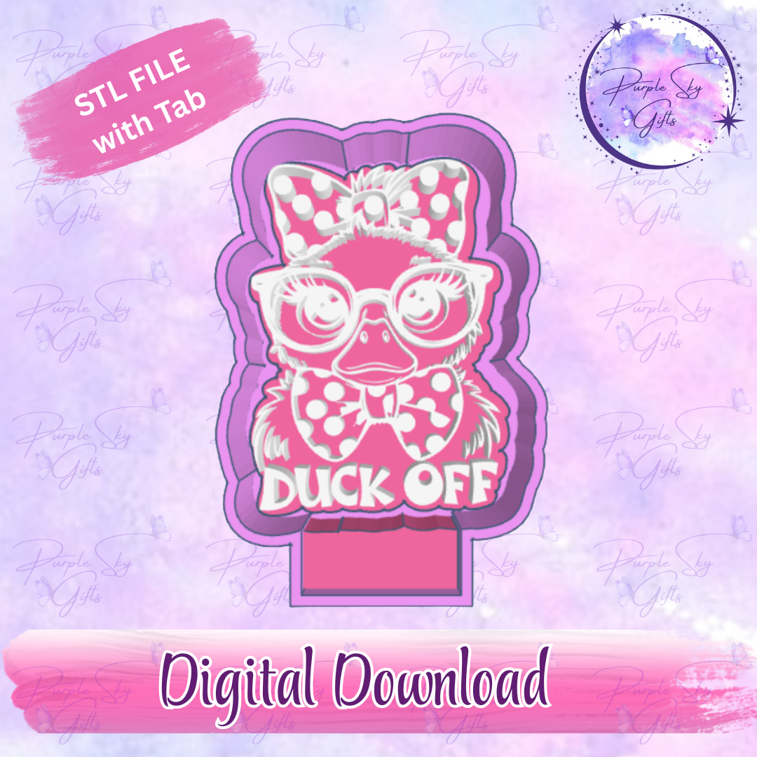 Duck Off Mold Housing STL Digital File
