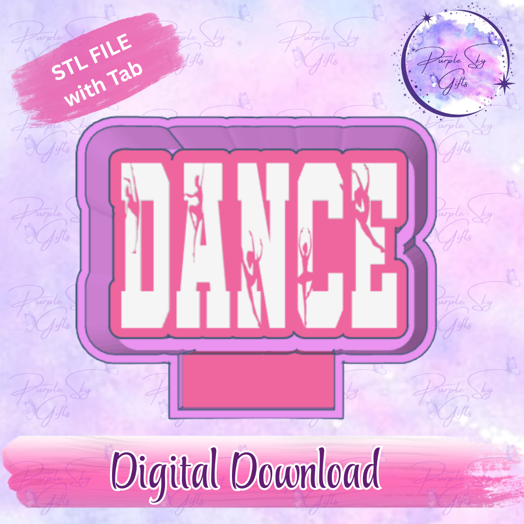 Dance Freshie Mold Housing STL Digital File