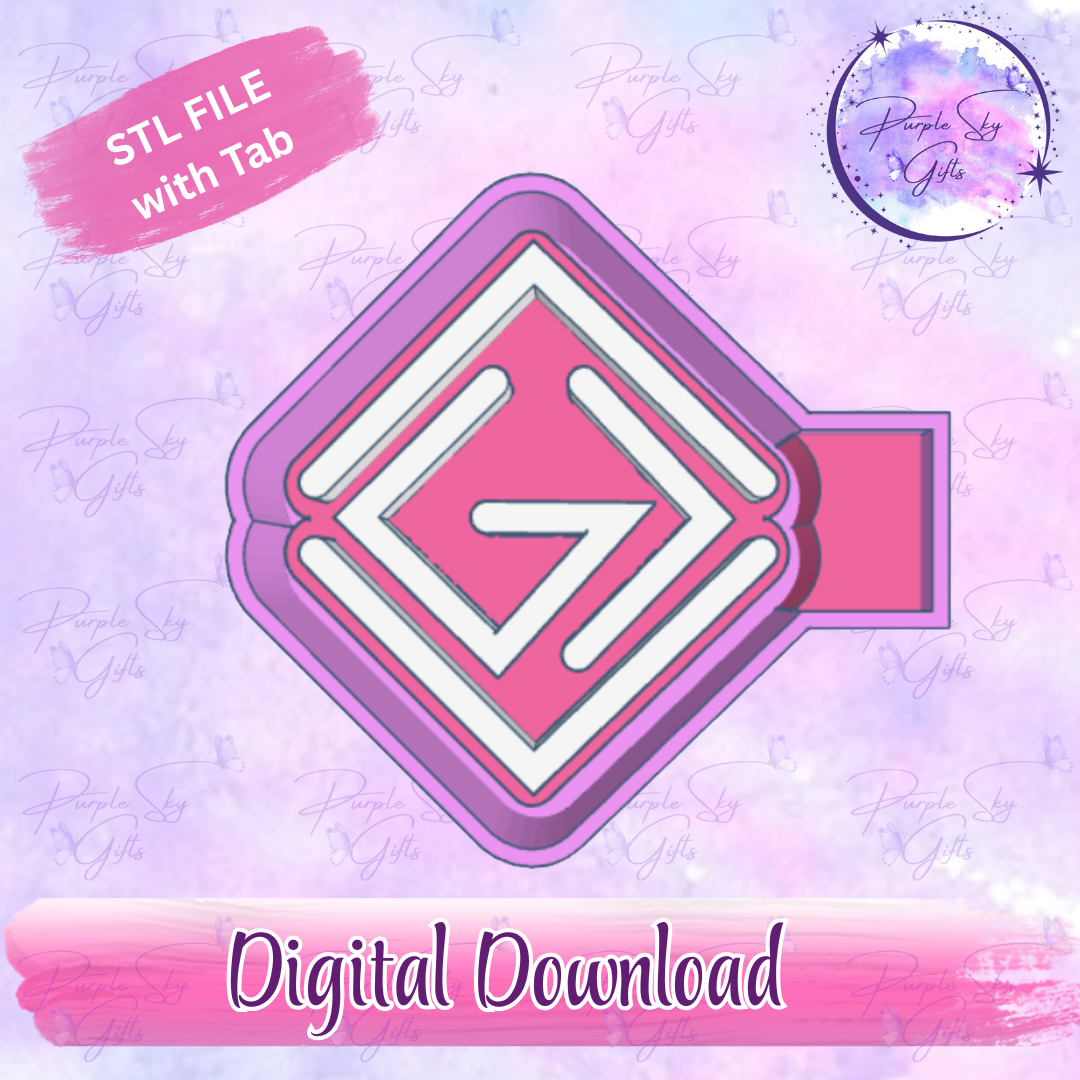 God Is Greater Than The Highs and Lows Diamond Freshie Mold Housing STL Digital File