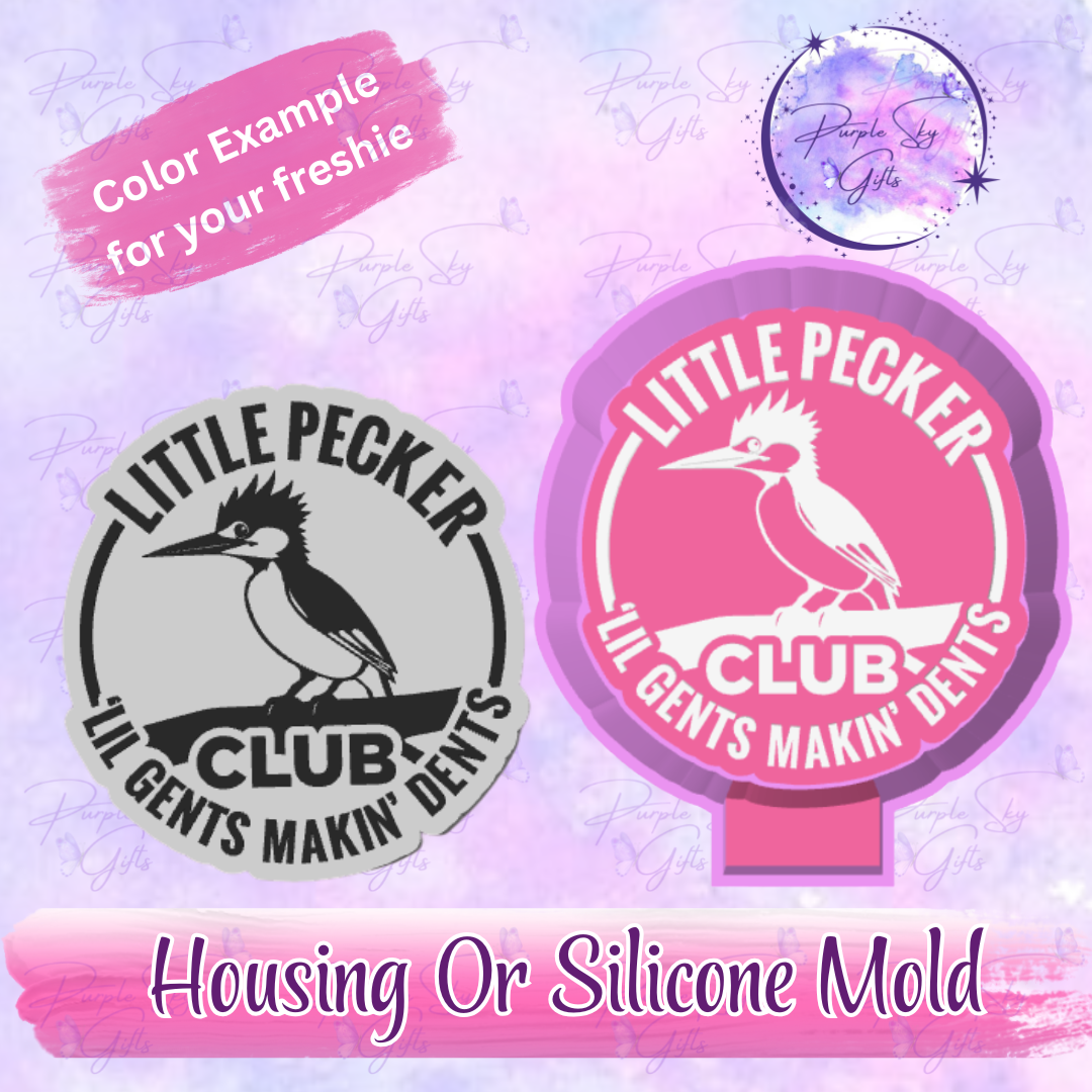 Little Pecker Club Freshie Mold Housing or Silicone Mold