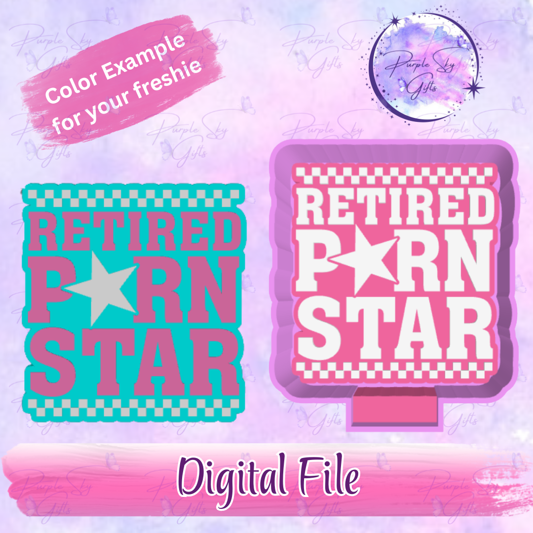 Retired P*rn Star Freshie Mold Housing STL Digital File