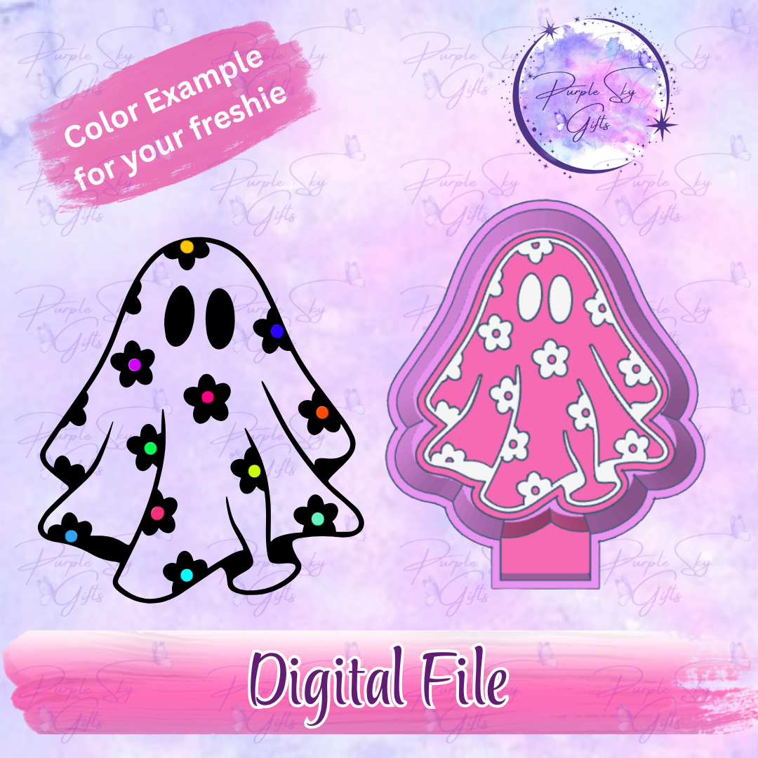 Daisy Ghost Mold Housing STL Digital File