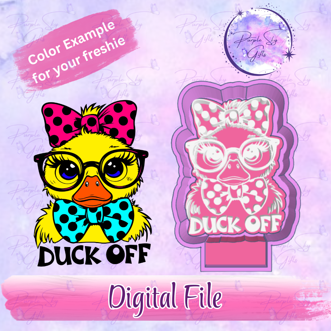 Duck Off Mold Housing STL Digital File