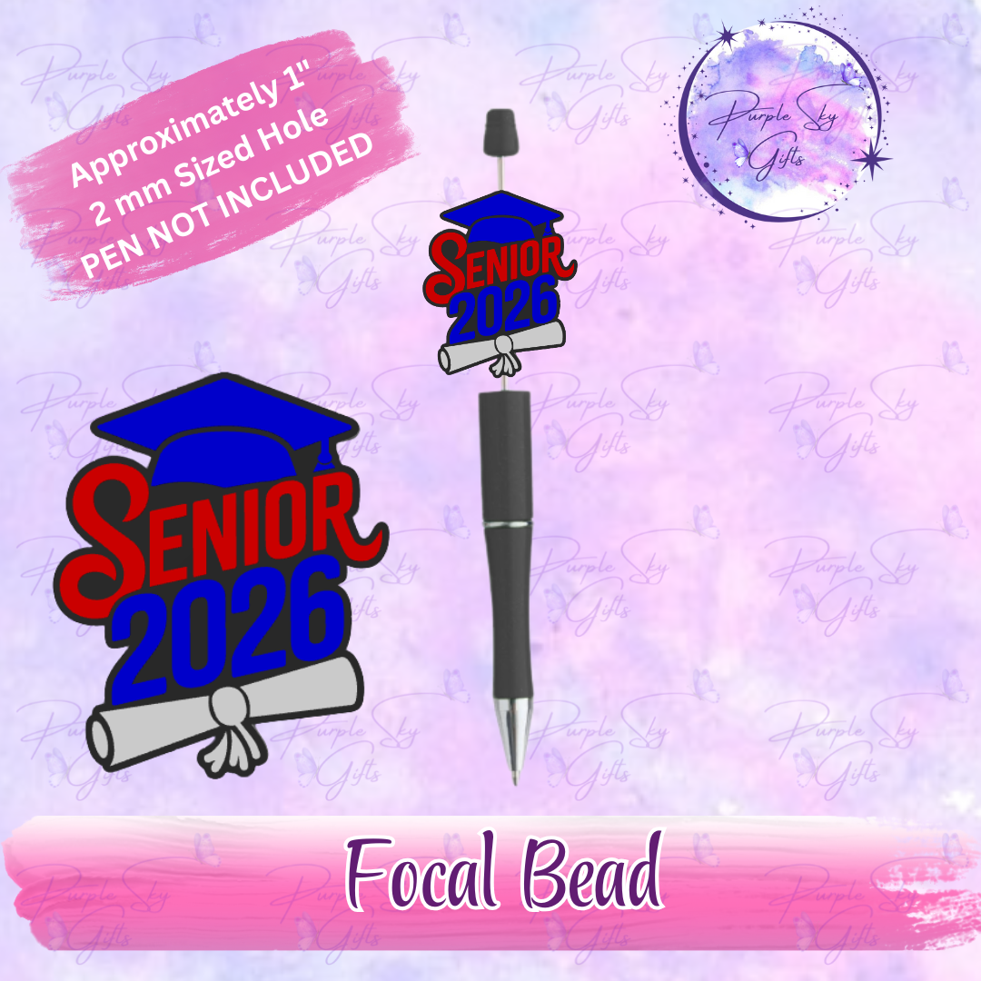 Senior 2026 Focal Bead