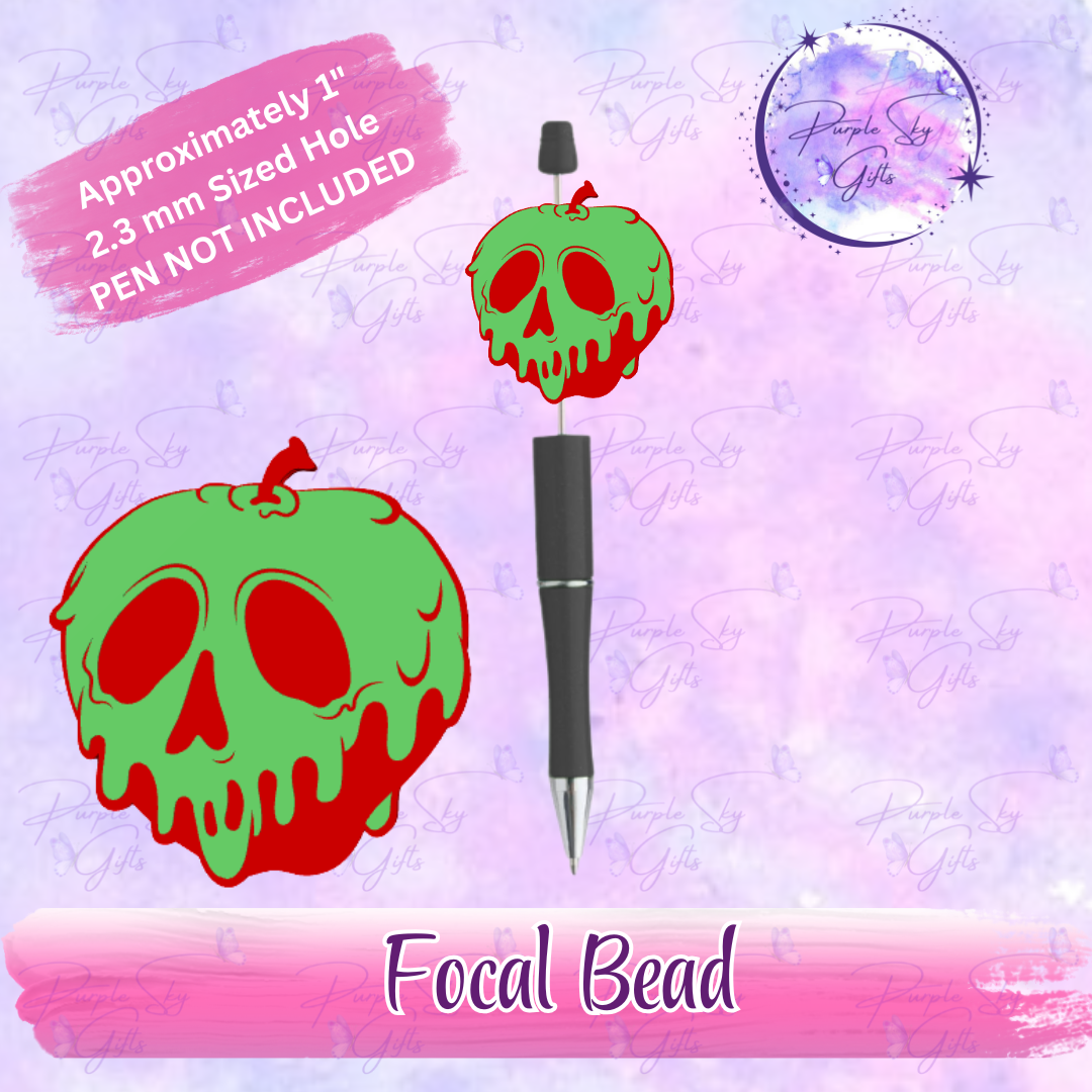 Poisoned Apple Focal Bead