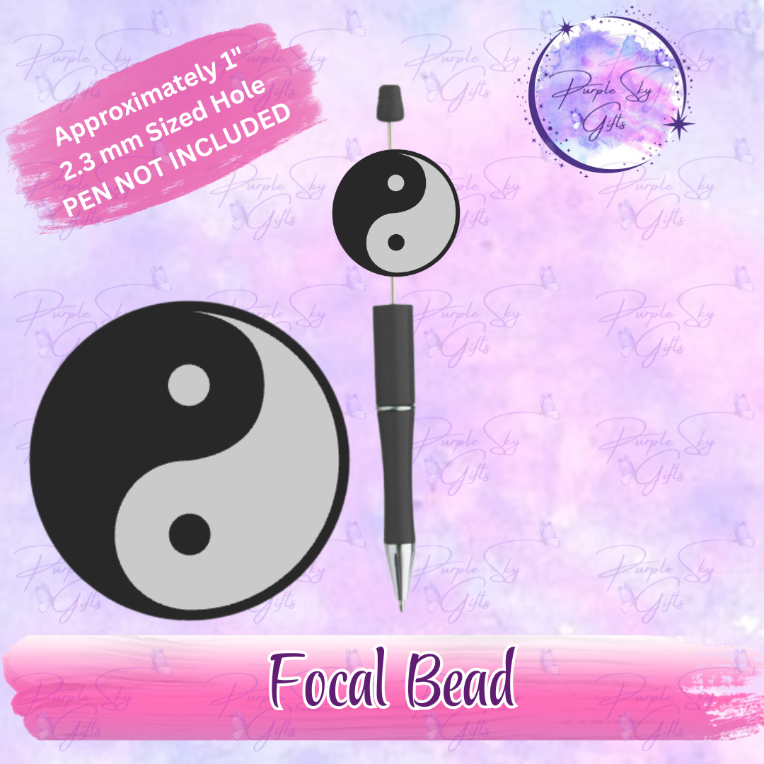 Yin Yang Focal Bead