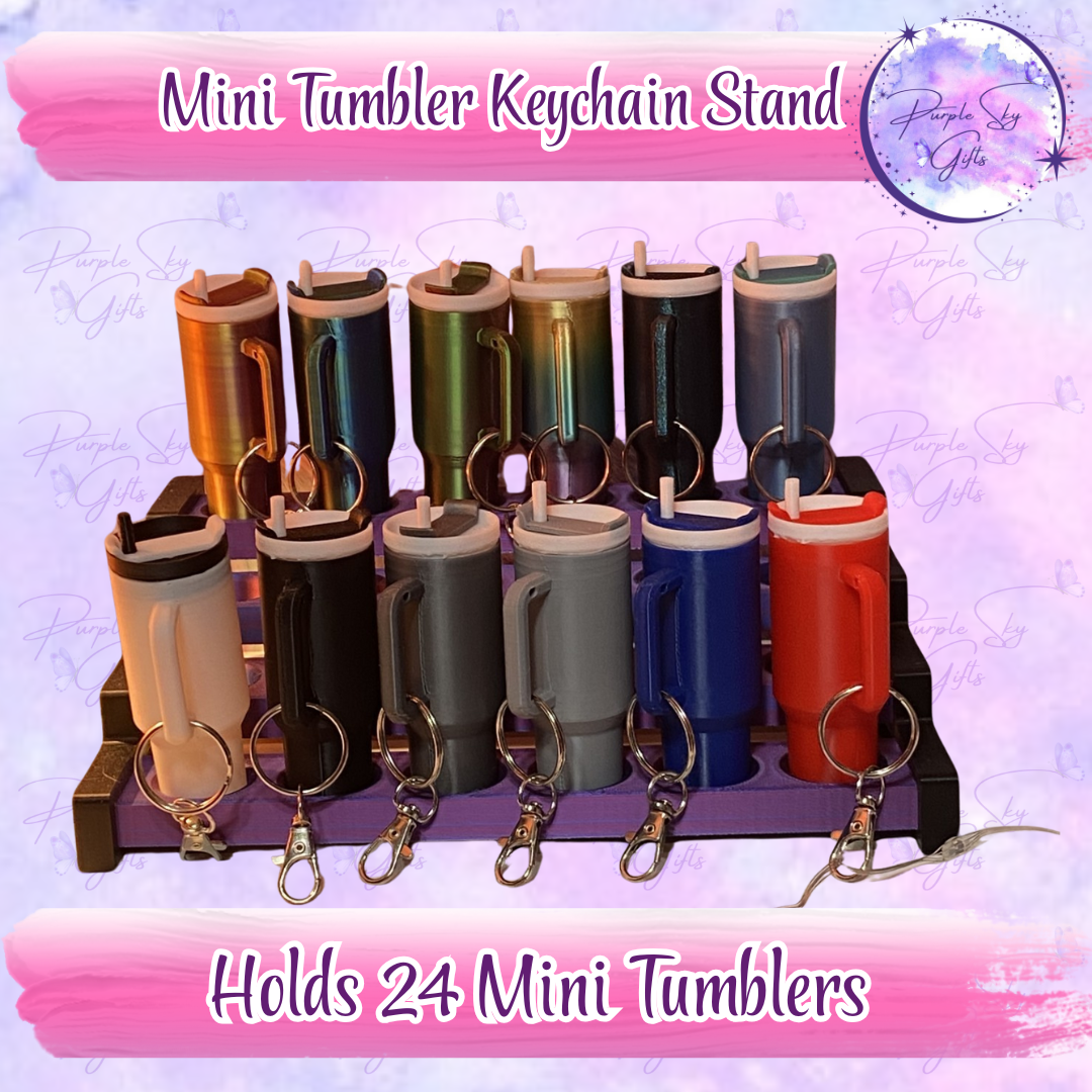 Mini Tumbler Keychain Display Stand