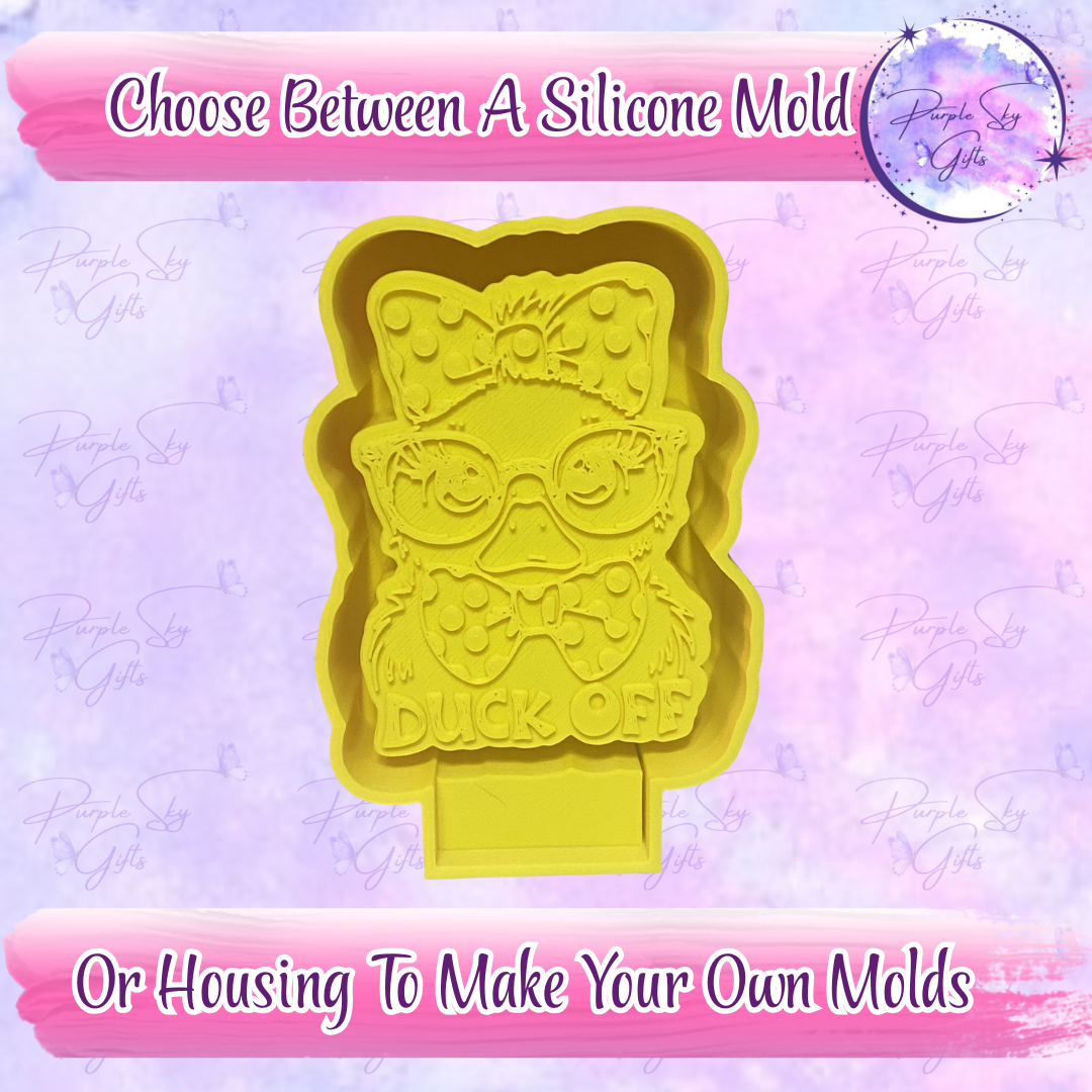 Duck Off Mold Housing or Silicone Mold
