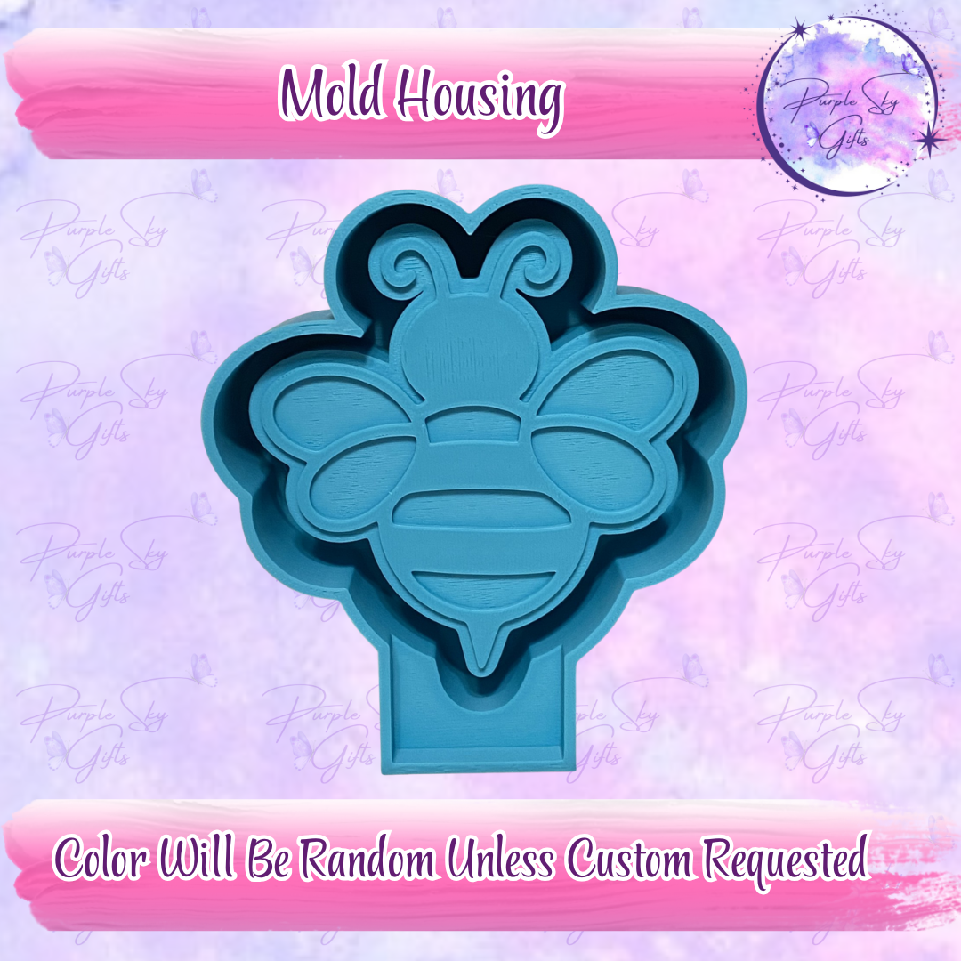 Cute Bumble Bee Freshie Housing or Silicone Mold
