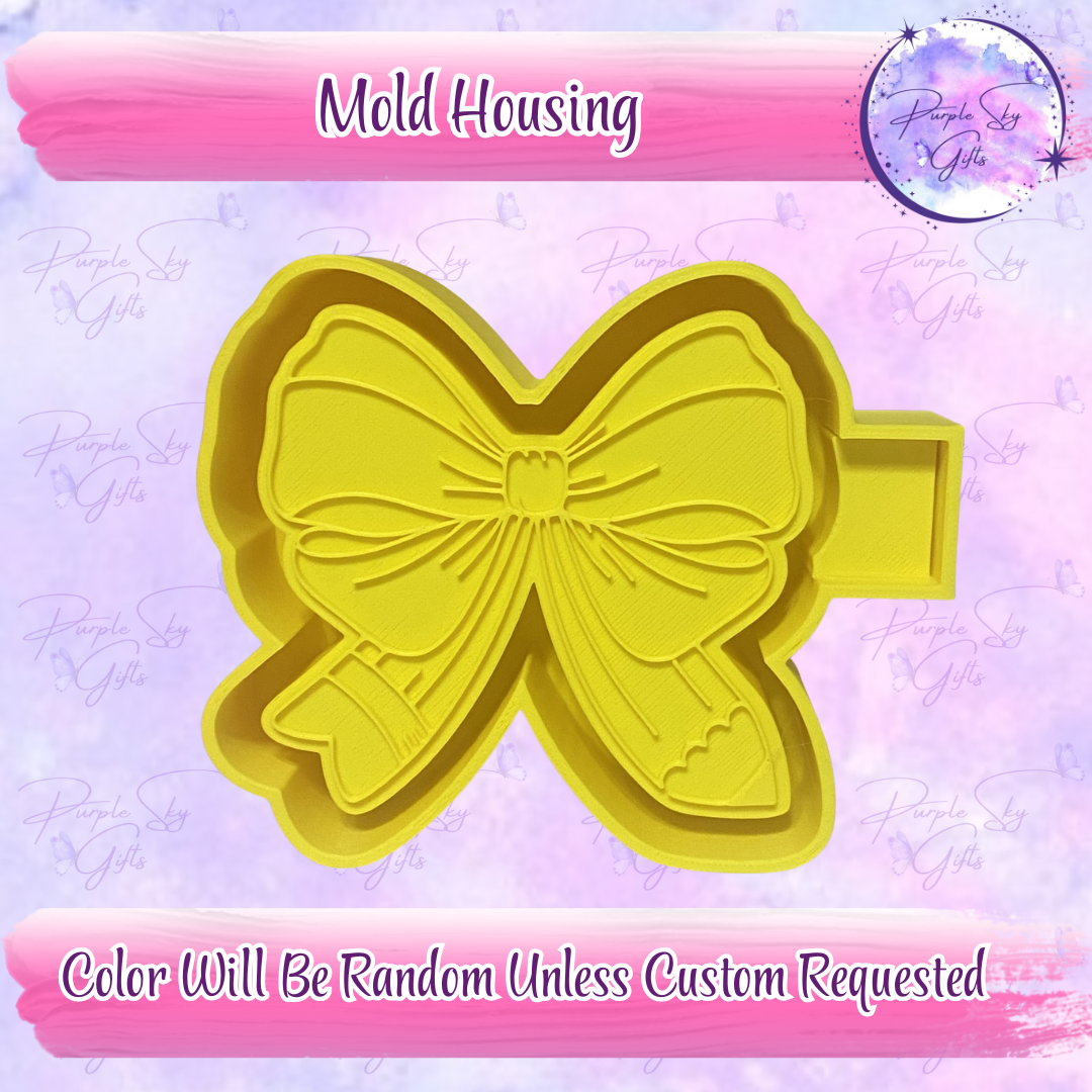 Pencil Bow Freshie Housing or Silicone Mold