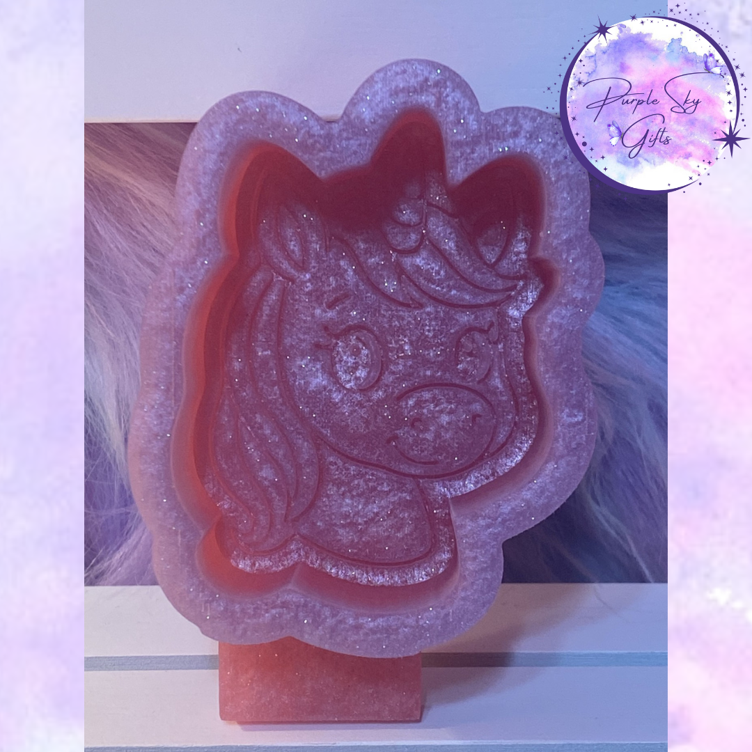 Cute Unicorn Freshie Housing or Silicone Mold