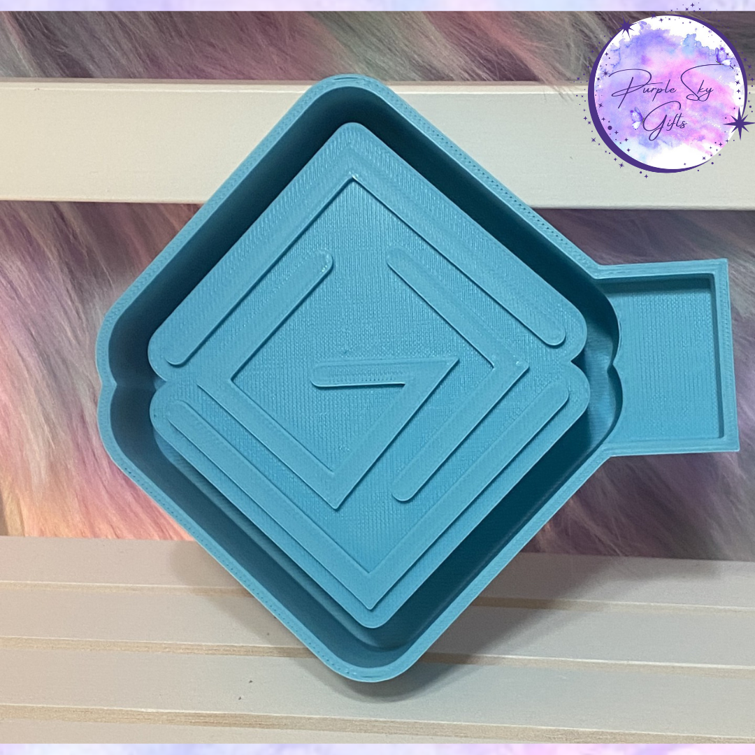 God Is Greater Than The Highs and Lows Diamond Shape Freshie Housing or Silicone Mold