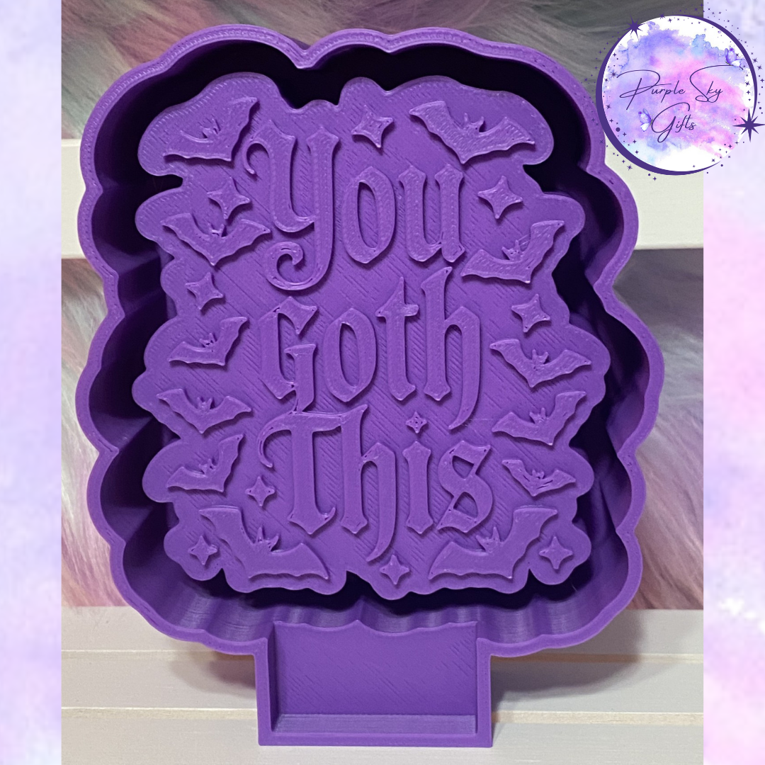 You Goth This - Halloween Goth - Freshie Housing or Silicone Mold