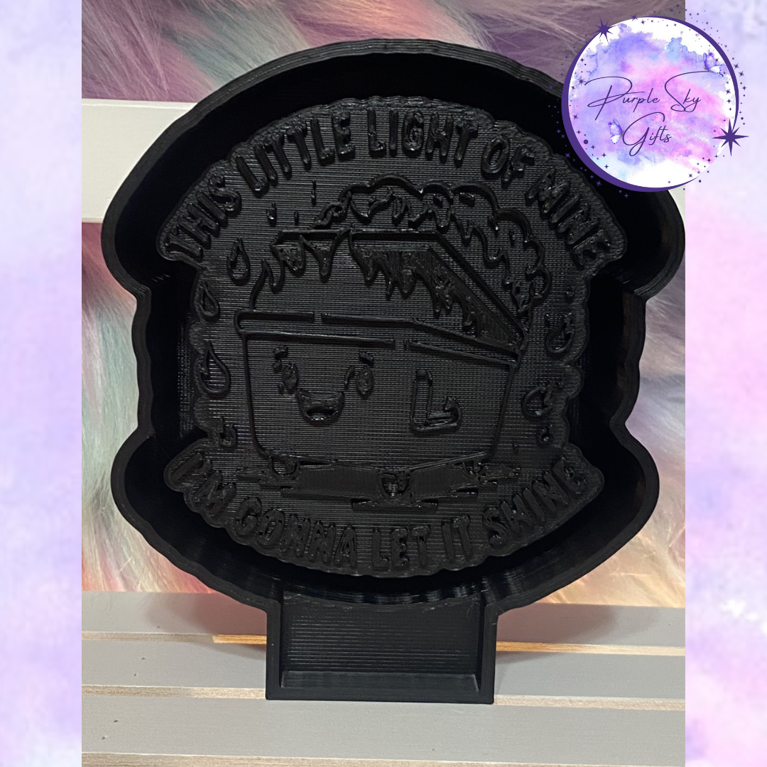 This Little Light Of Mine - Dumpster Fire Mold Housing or Silicone Mold