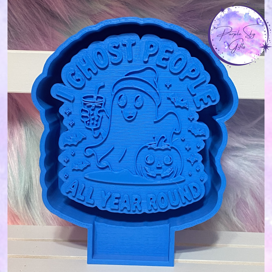 I Ghost People All Year Round Freshie Housing or Silicone Mold