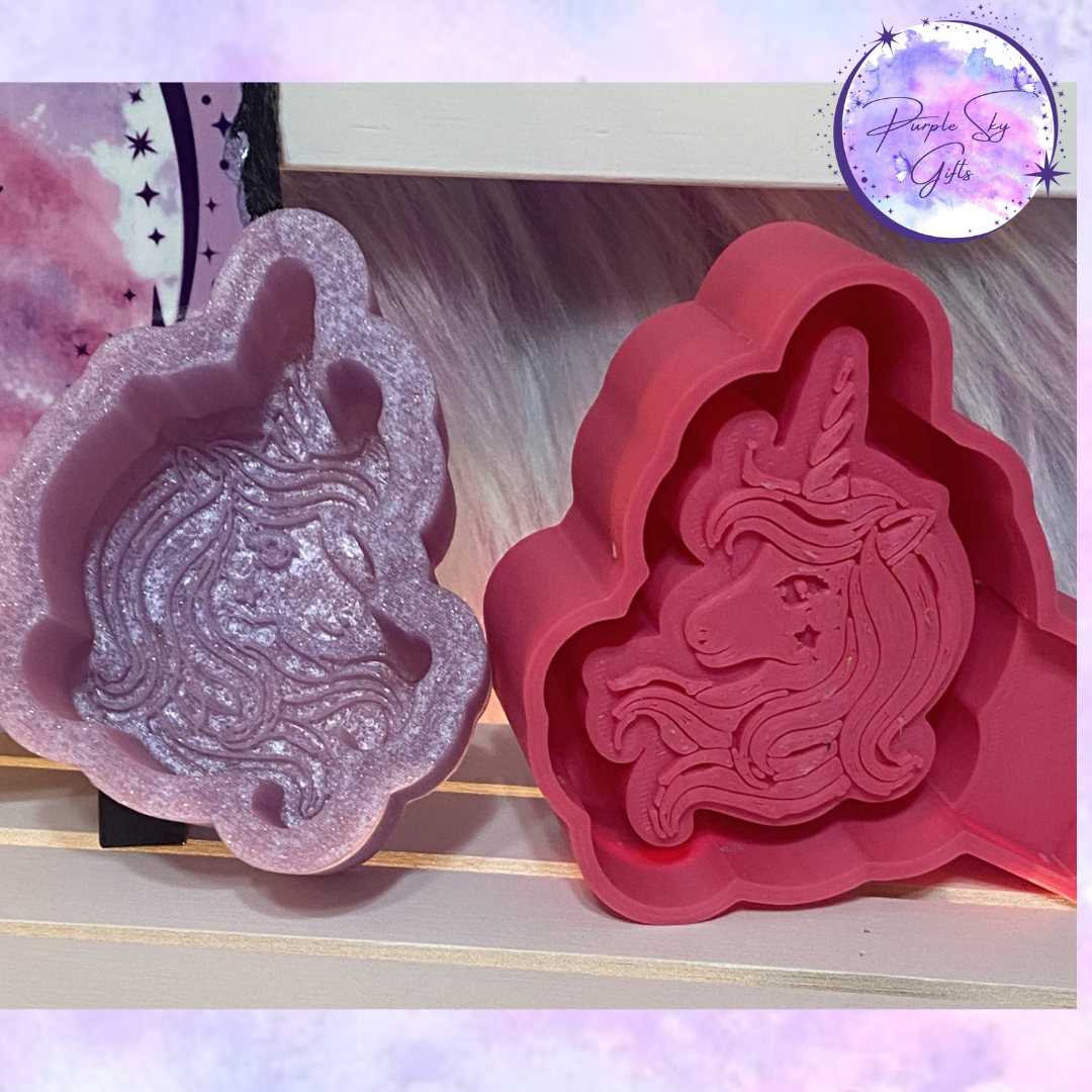 Unicorn Head Mold Housing or Silicone Mold