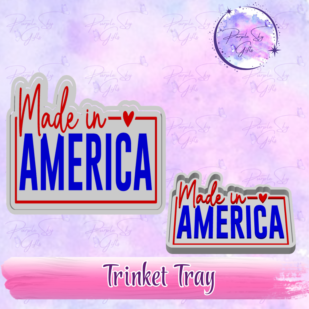 Made In America Trinket Tray
