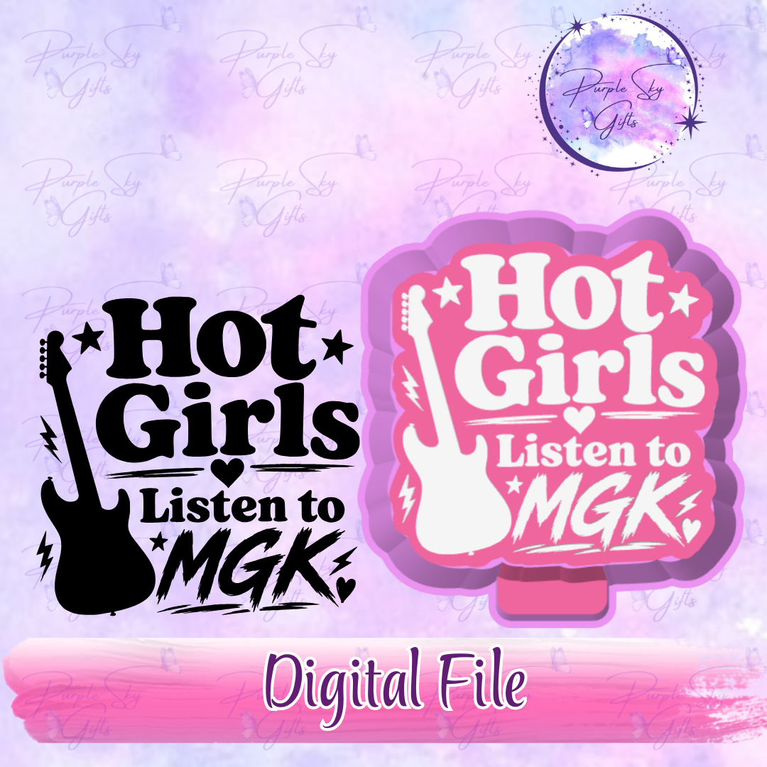 Hot Girls Listen To MGK Mold Housing STL Digital File
