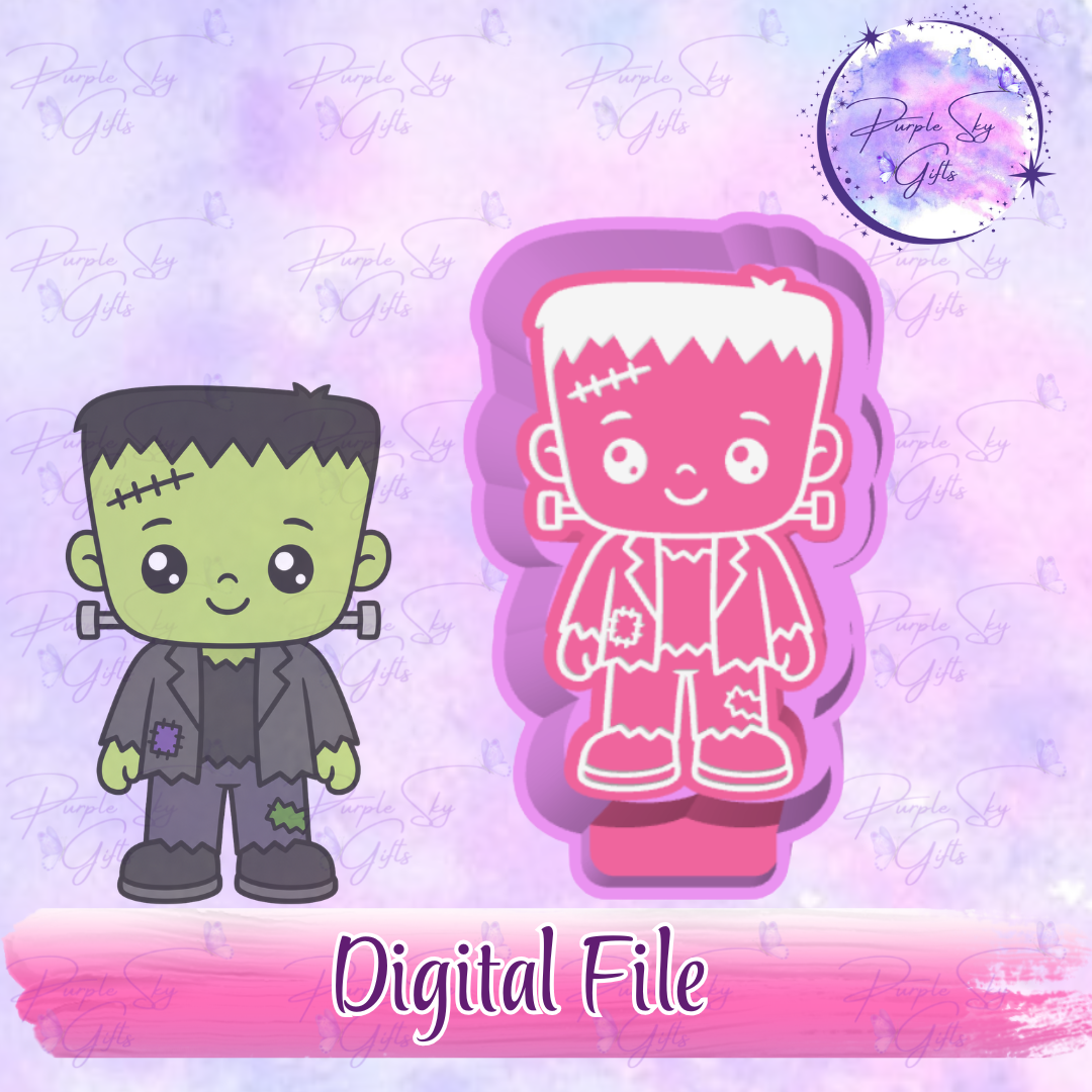 Frankie Monster Mold Housing STL Digital File