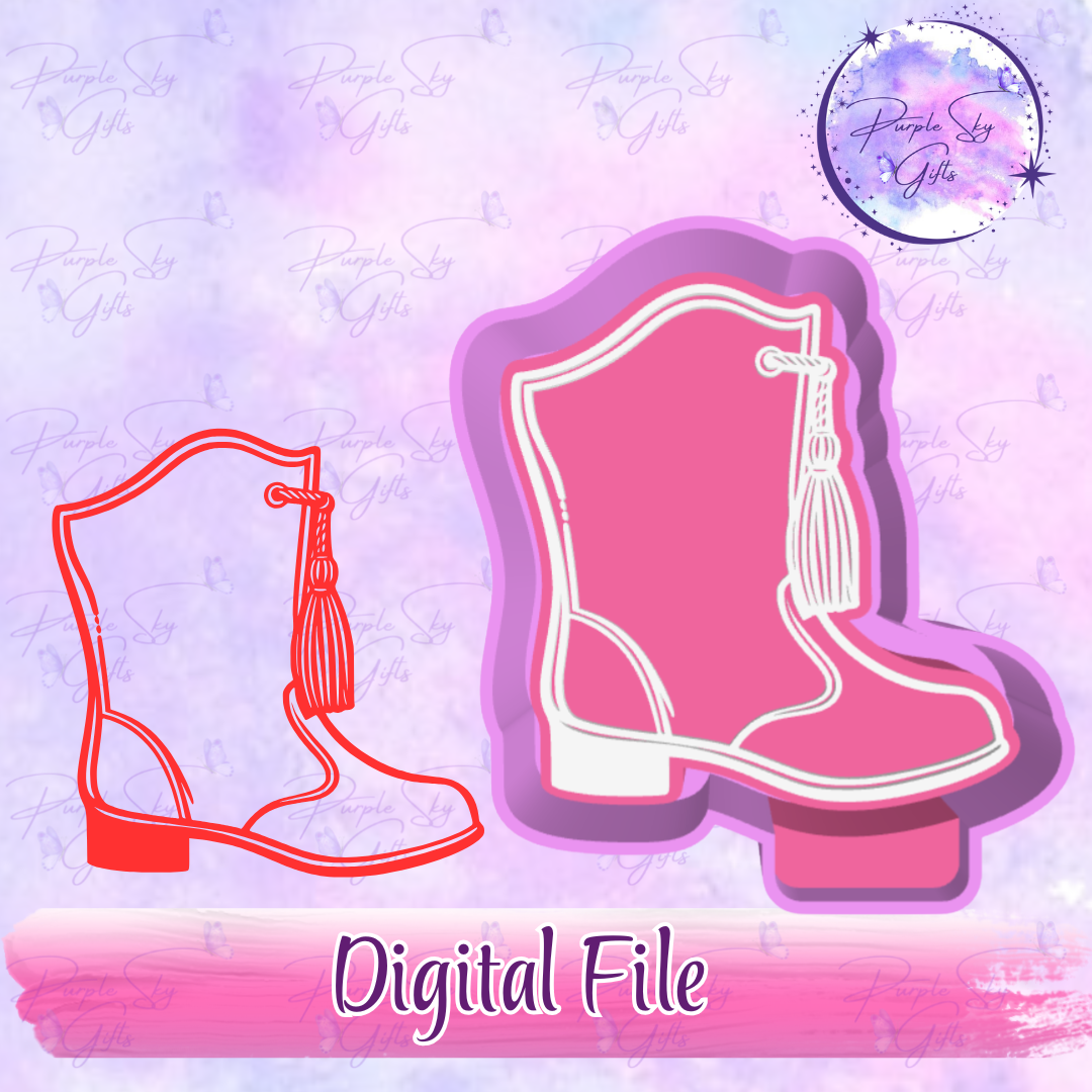 Majorette Boot Mold Housing STL Digital File