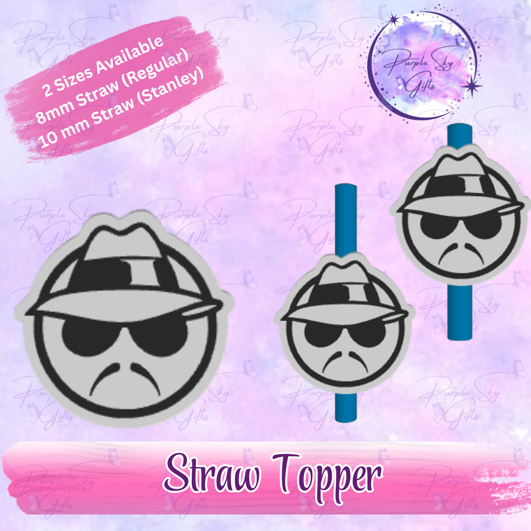 Lowrider Man Male Straw Topper