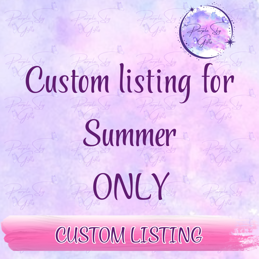 CUSTOM LISTING FOR SUMMER ONLY STL Digital File 3 Designs