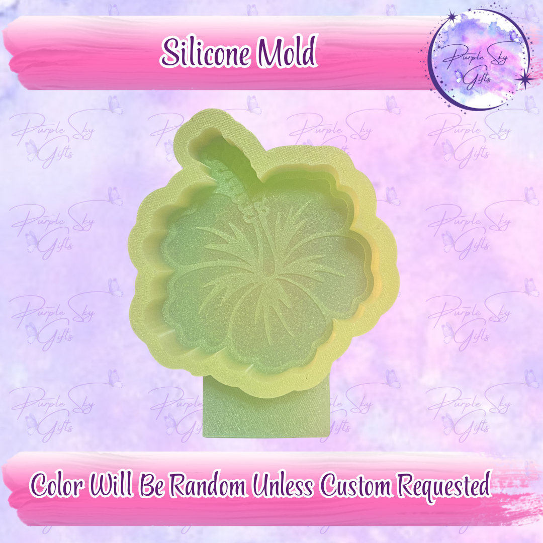 Hibiscus Flower Freshie Housing or Silicone Mold