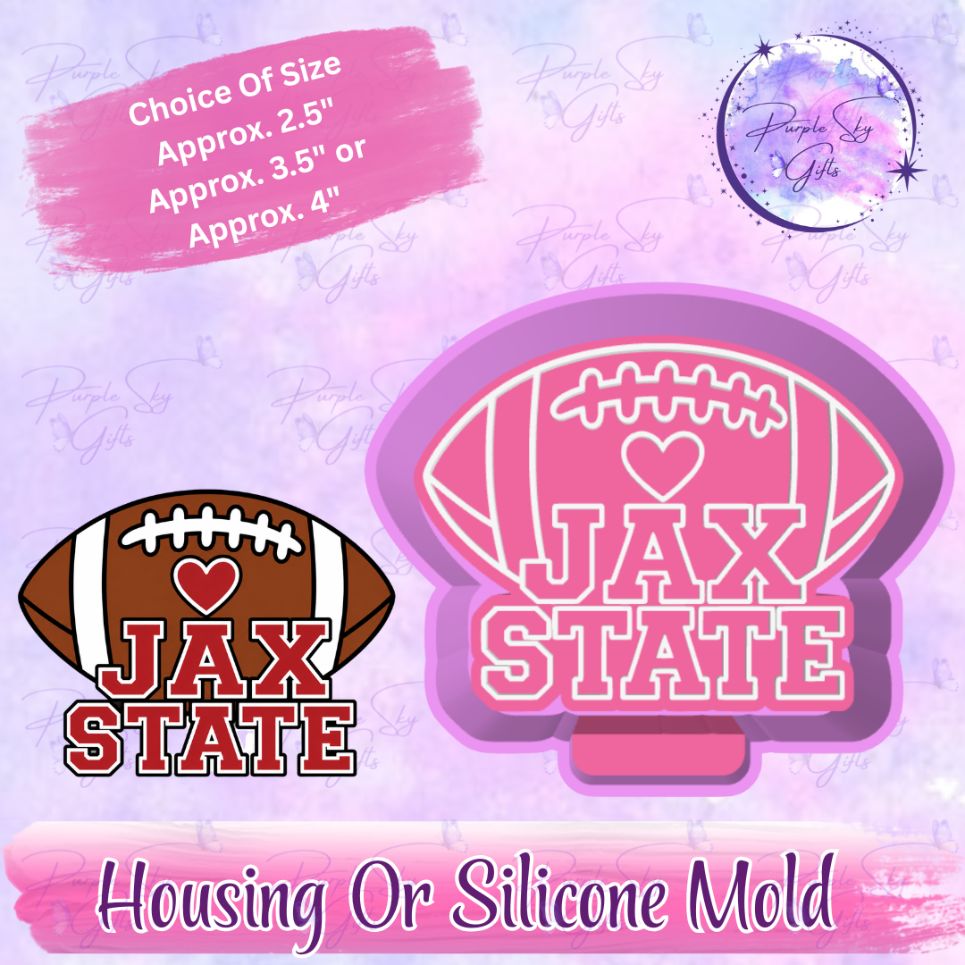 JAX State Freshie Housing or Silicone Mold