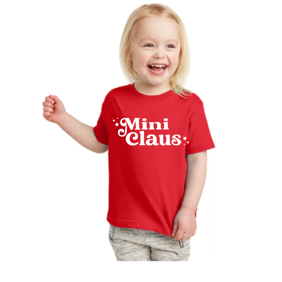 Mama Claus Mini Claus Single Color Screen Print Destash
