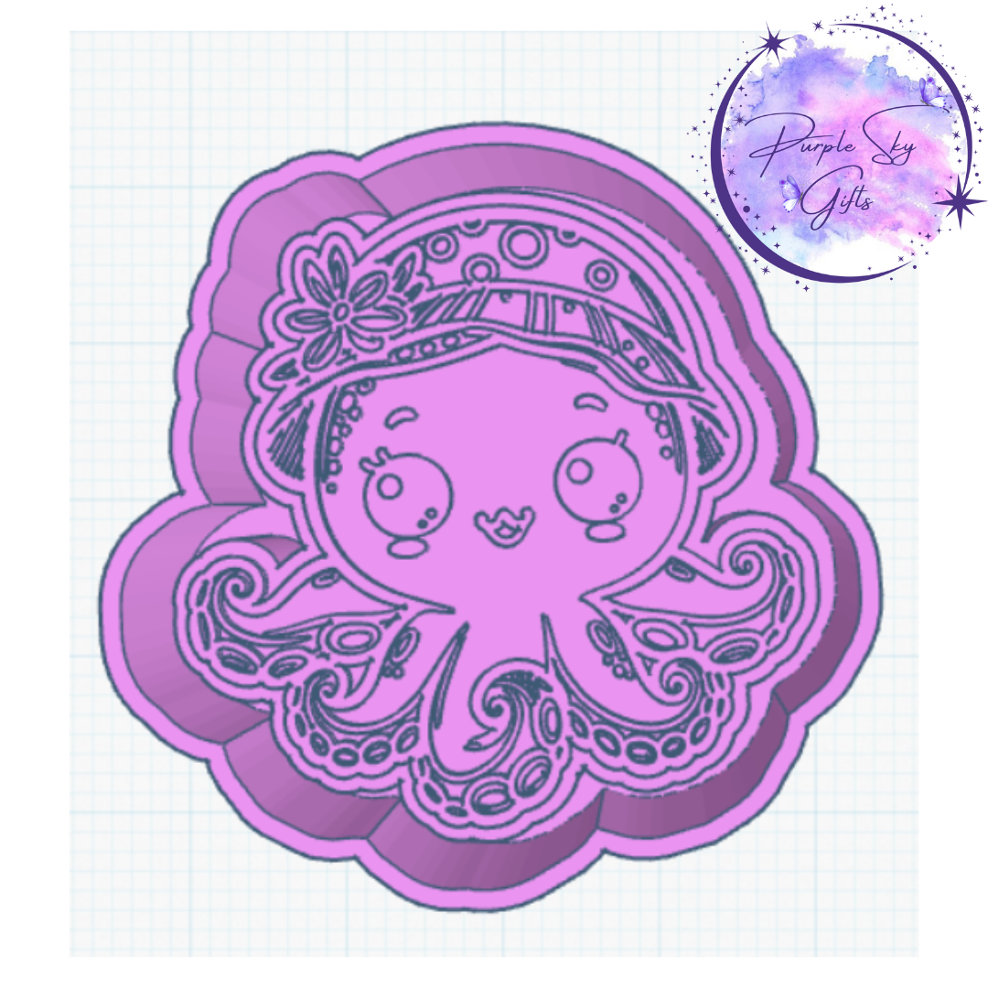 Bucket Hat Octopus 3D Printed Housing