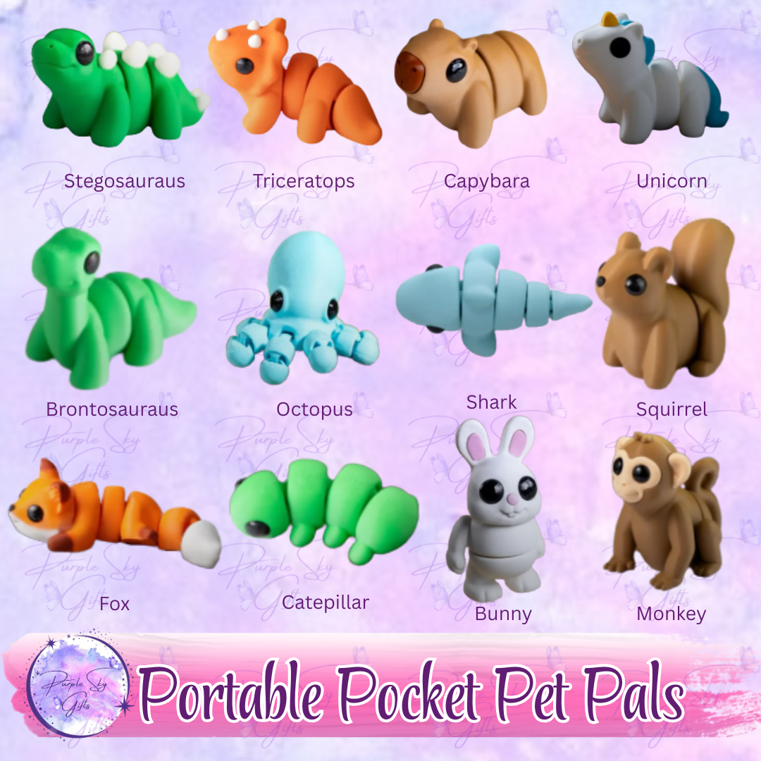 Grab Bag Bundles of Portable Pocket Pet Pals