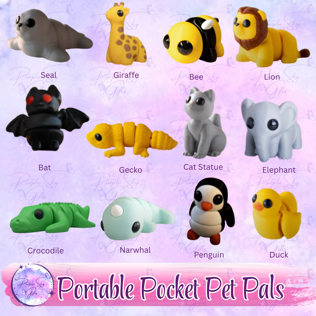 Grab Bag Bundles of Portable Pocket Pet Pals