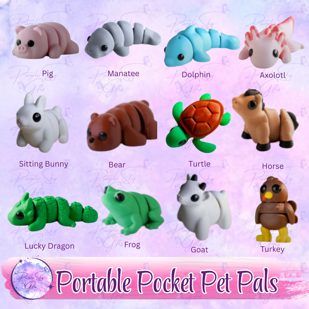Grab Bag Bundles of Portable Pocket Pet Pals