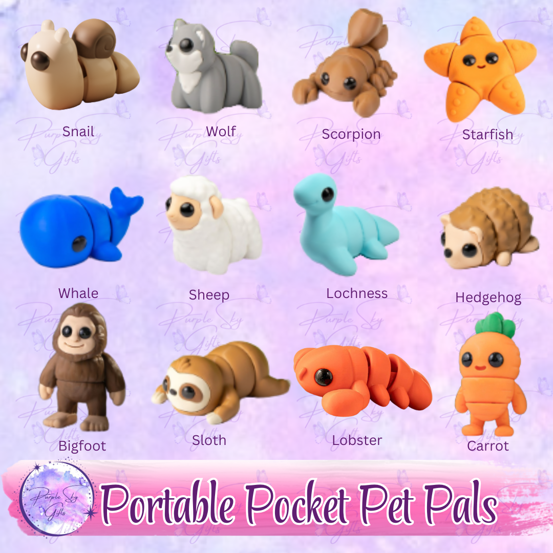 Grab Bag Bundles of Portable Pocket Pet Pals