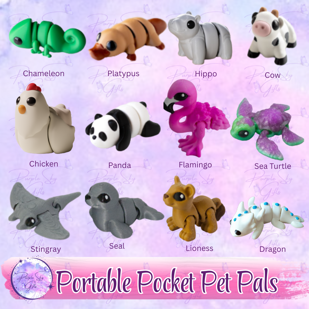 Grab Bag Bundles of Portable Pocket Pet Pals