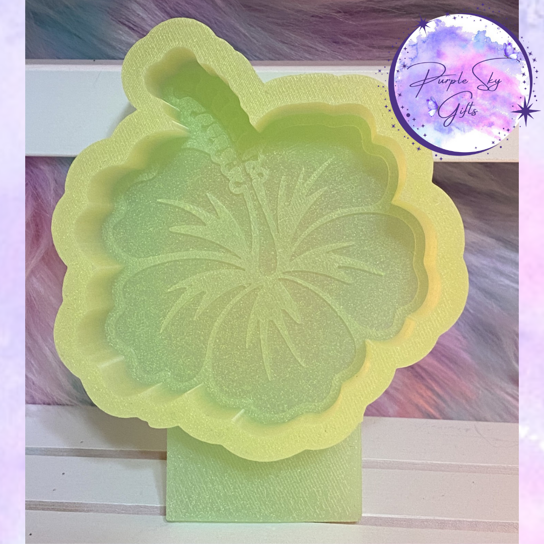 Hibiscus Flower Freshie Housing or Silicone Mold