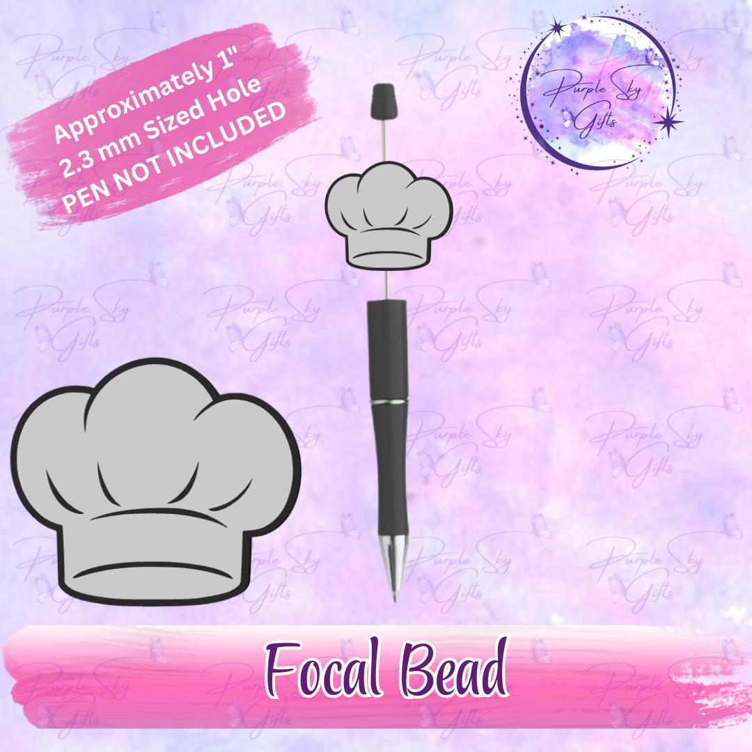 Chef's Hat Focal Bead