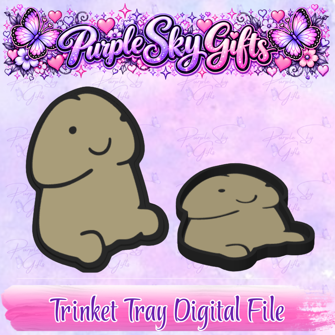 Richard Peen Trinket Tray Digital STL and 3MF Files
