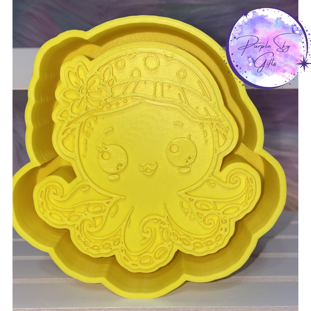 Bucket Hat Octopus 3D Printed Housing