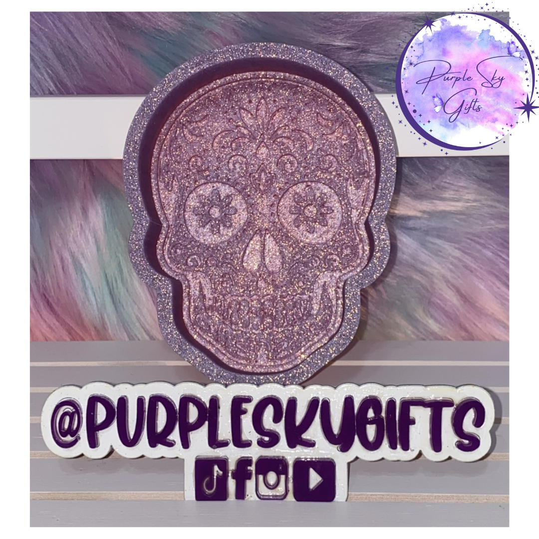 Daisy Sugar Skull Silicone Mold