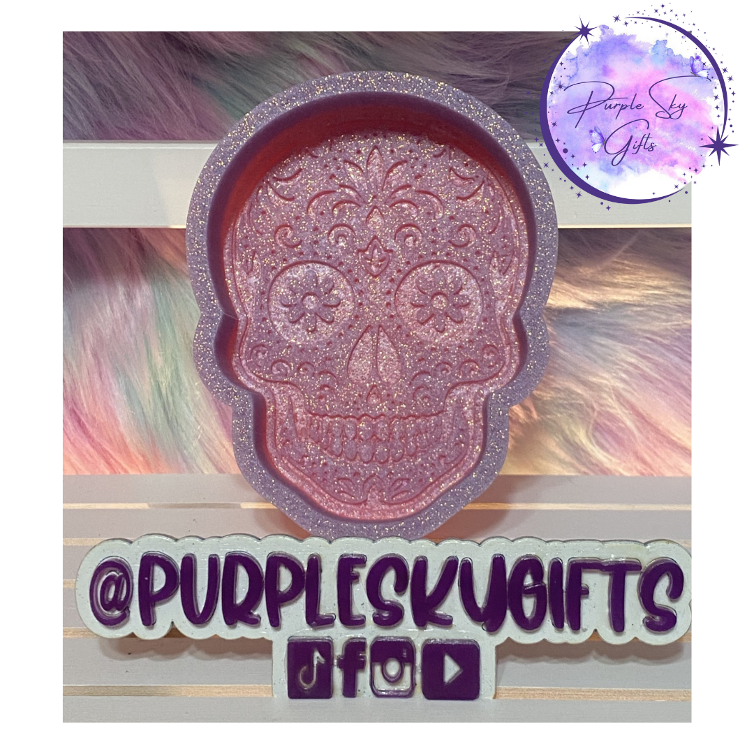 Daisy Sugar Skull Silicone Mold