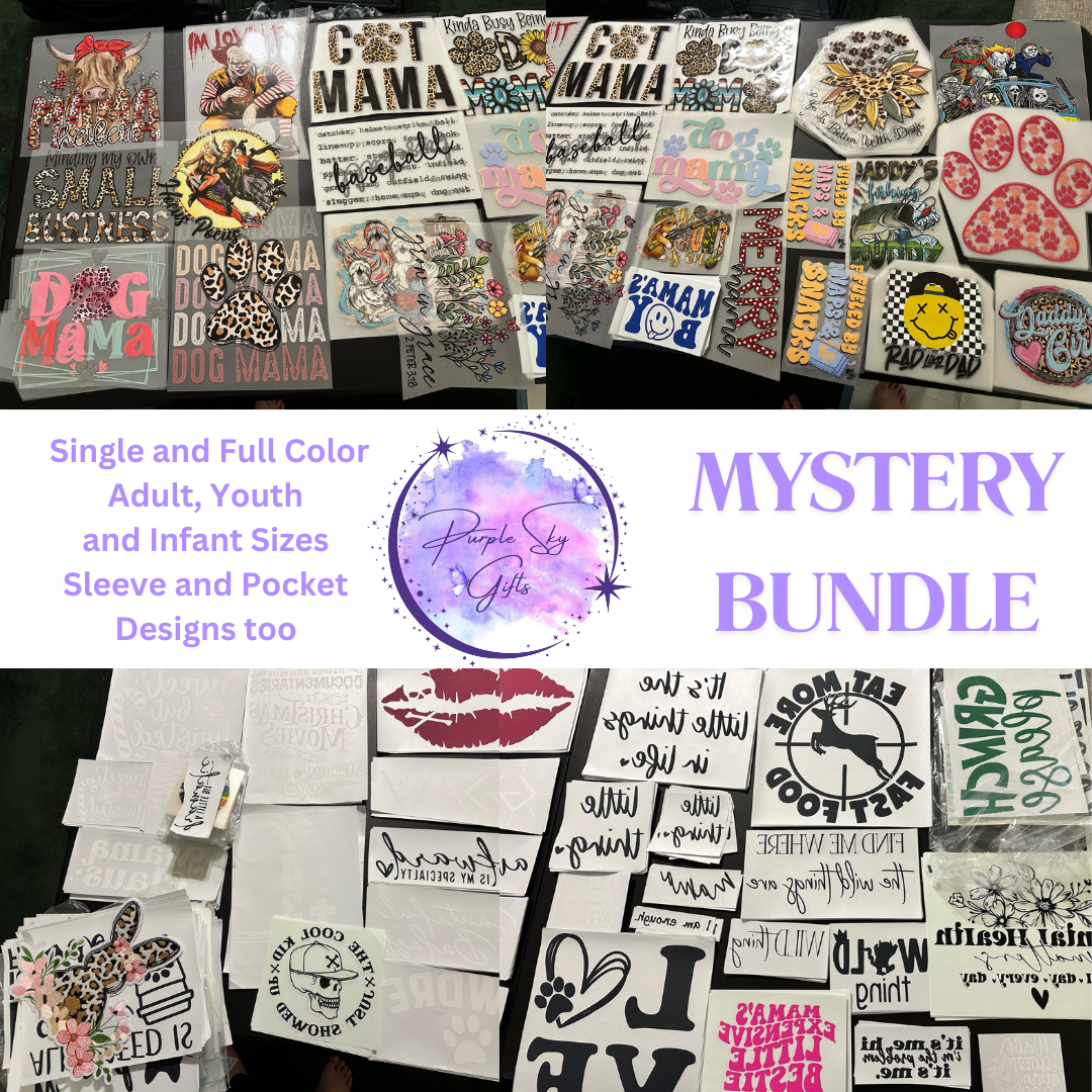 Full and Single Color Screen Print Bundle Packs
