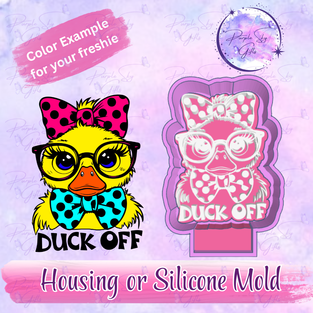 Duck Off Mold Housing or Silicone Mold