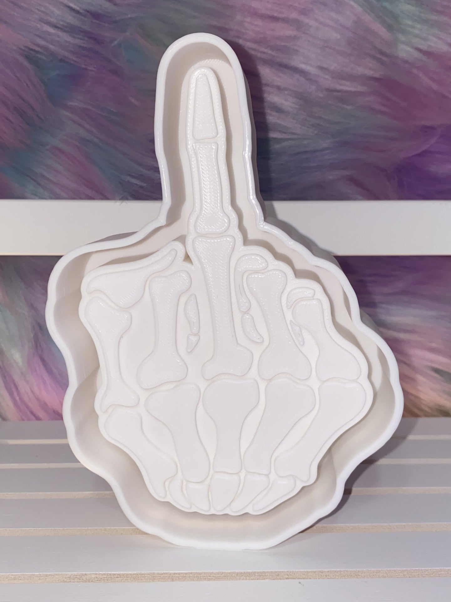 Bones Middle Finger Housing STL Digital File