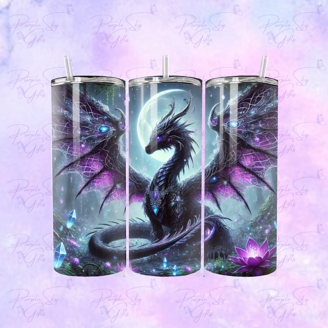 Moonlit Dragon 20 oz Tumbler