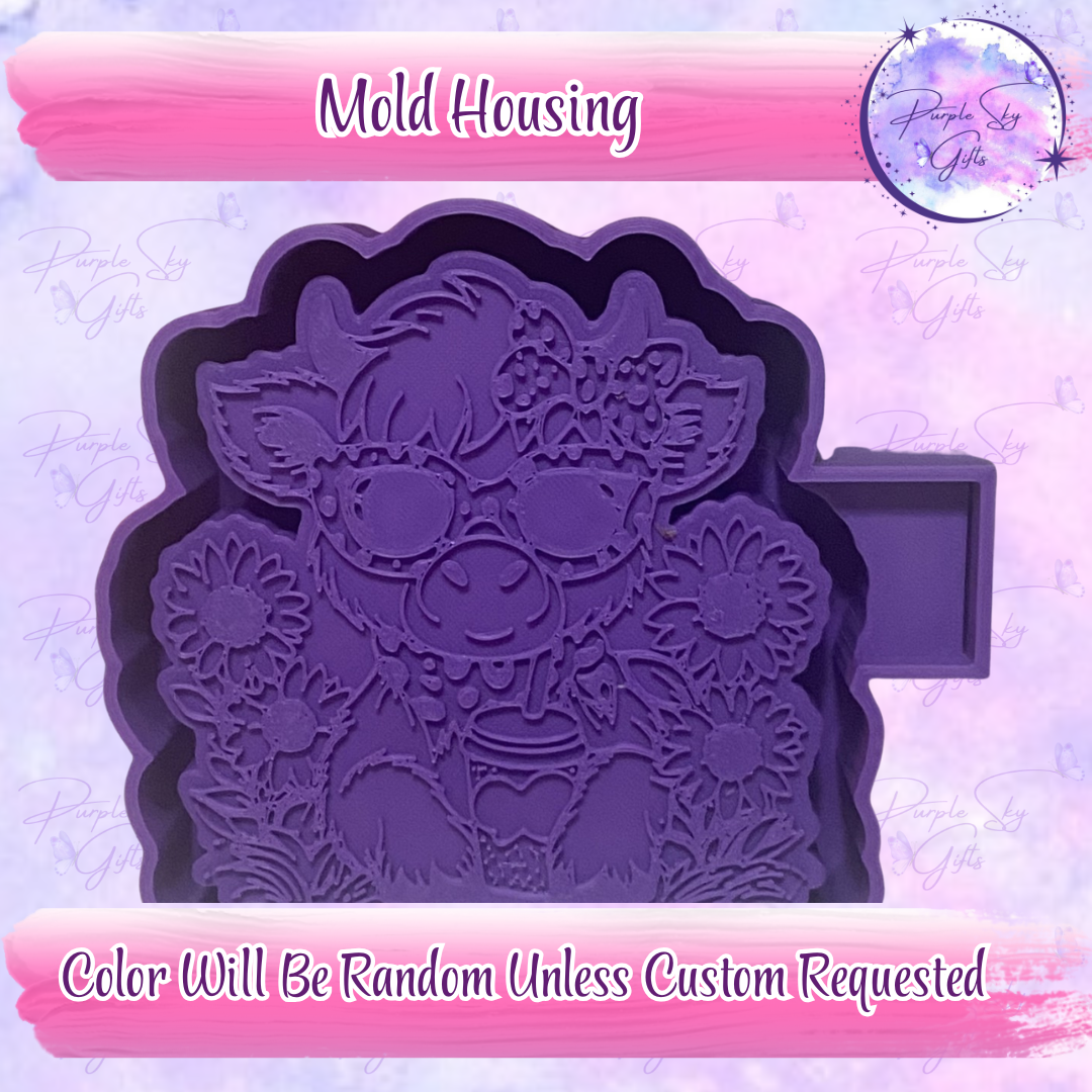 Sassy Cow Mold Housing OR Silicone Mold