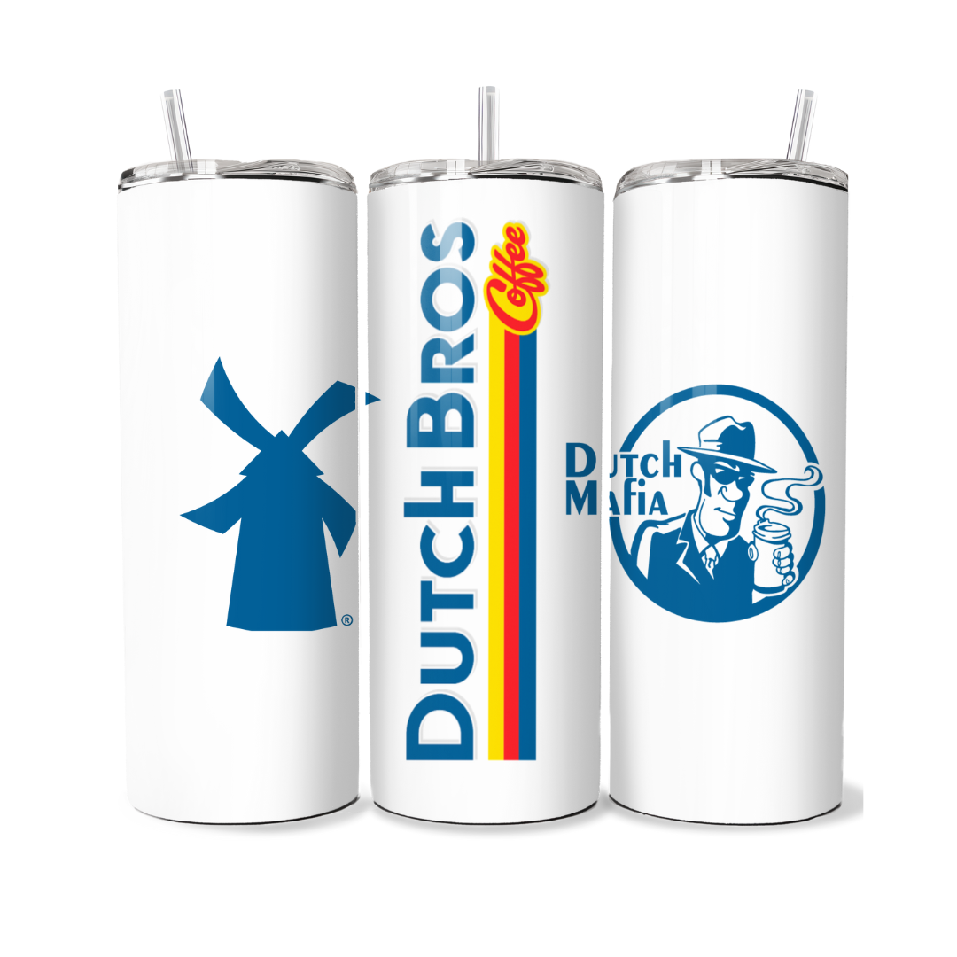Dutch Bros Coffee Mafia 20 oz Tumbler