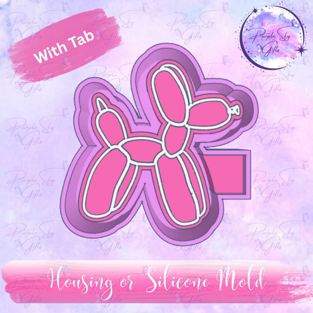 Balloon Dog Mold Housing or Silicone Mold