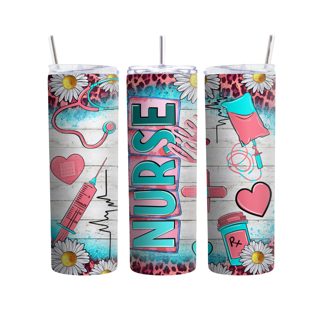 Nurse Life Healthcare 20 or 30 oz Tumbler