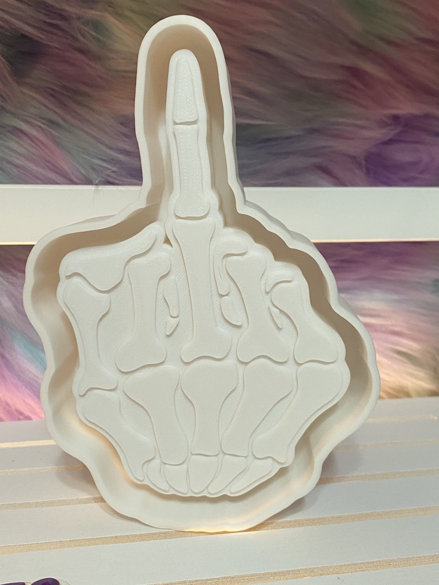 Bones Middle Finger Housing STL Digital File